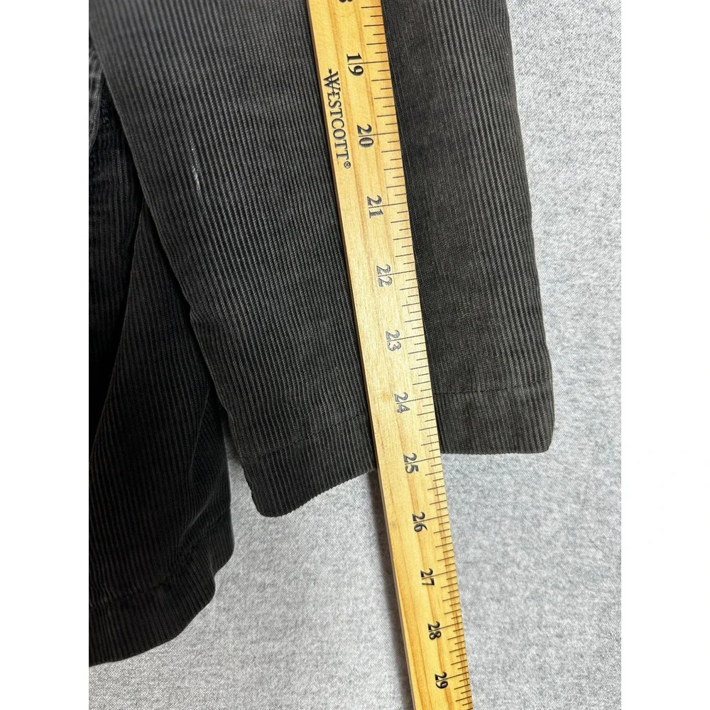 VTG Fink Corduroy Blazer Mens XL Brown Y2K Two Button Striped Lining Jacket Coat